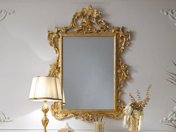 PUCCINI - Rectangular framed wall-mounted mirror by CASA +39 - view 2